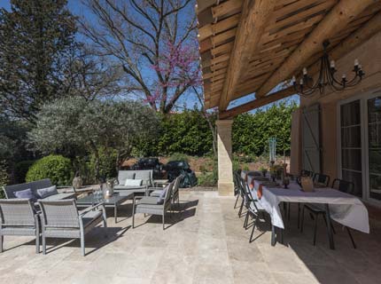 Terrasse couverte