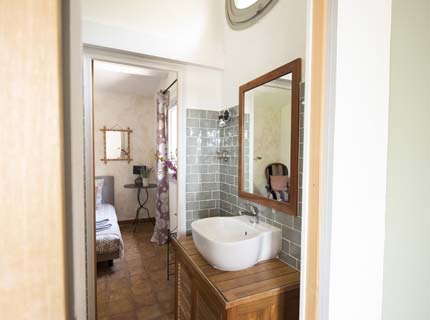 Salle de bain chambres Renard et Sanglier