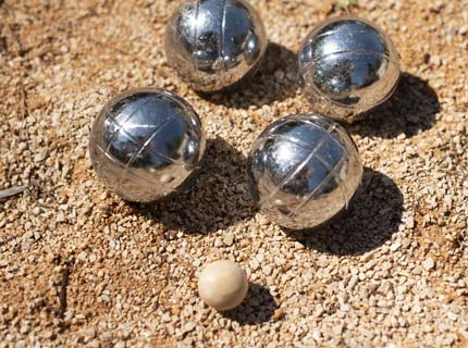 Terrain de boules